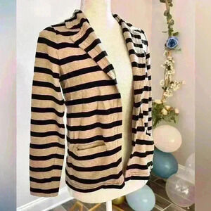 FOREVER21  navy and tan blazer small size